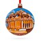 Swaminarayan Akshardham, New Delhi, India Glass Ball Christmas Ornament 4 Inches
